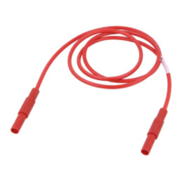 Cablu de măsurare; 16A; mufă banană 4 mm,din ambele părţi
