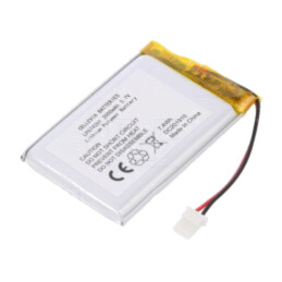 Acumul: Li-Po; 3,7V; 2000mAh; cabluri,contector MOLEX 5264-2P