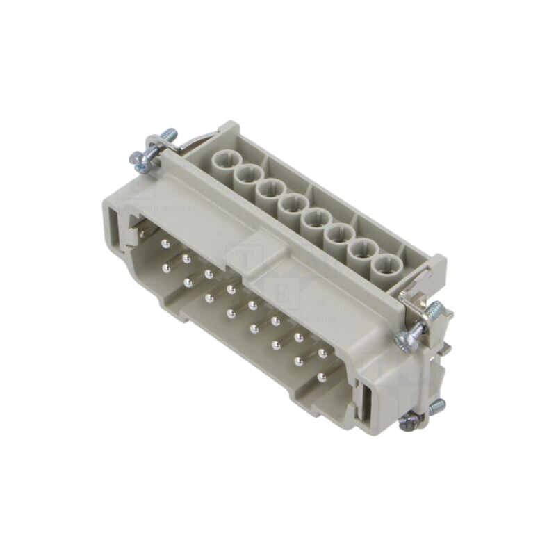Conector: HDC; inserturi de contact; tată; EPIC H-BE; PIN: 16; 16A Conector: HDC; inserturi de contact; tată; EPIC H-BE; PIN: 16; 16A