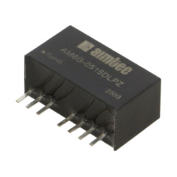 Convertor: DC/DC; 6W; Uintr: 4,5÷9VDC; Uieş: 15VDC; Uieş2: -15VDC