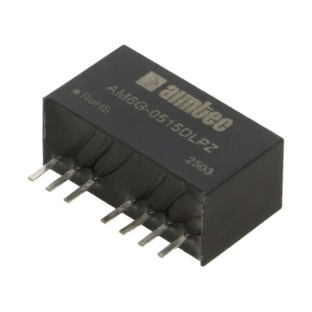 Convertor: DC/DC; 6W; Uintr: 4,5÷9VDC; Uieş: 15VDC; Uieş2: -15VDC