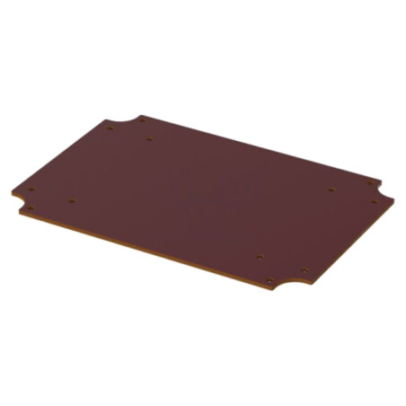 Placă de montare; hârtie laminată; 2mm