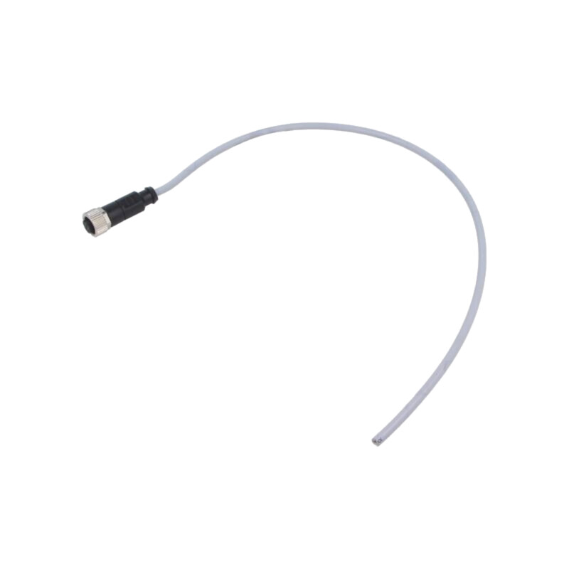 Conector: M12; mufă; mamă; PIN: 3; drept; cod A-DeviceNet / CANopen