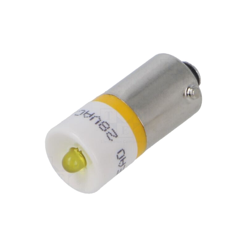 Lampă LED; galbenă; BA9S; 28VDC; 28VAC; Nr.diode: 1; OptoHiT Lampă LED; galbenă; BA9S; 28VDC; 28VAC; Nr.diode: 1; OptoHiT