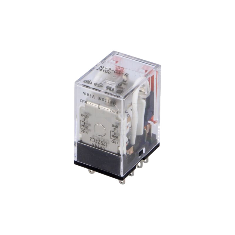 Releu: electromagnetic; DPDT; Ubobină: 24VDC; Icontacte max: 10A Releu: electromagnetic; DPDT; Ubobină: 24VDC; Icontacte max: 10A