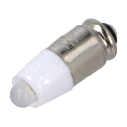 Lampă LED; albă; T1-3/4; 24VDC; 24VAC; Nr.diode: 1