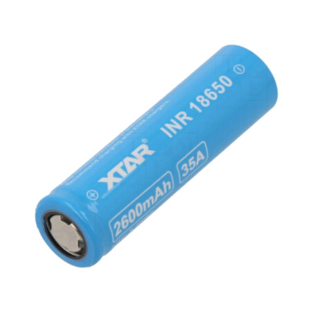 Acumul: Li-Ion; 18650,MR18650; 3,6V; 2600mAh; Ø18,6x65mm; 30A