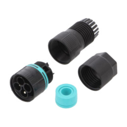 Conector: alimentare AC; terminal cu şurub; tată; TEEPLUG®; 17,5A