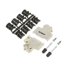 connector METAL BACKSHELL 15 WAY   45 DE