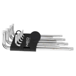 Set chei; Torx® cu protecţie; oţel crom-vanadium; 9buc.