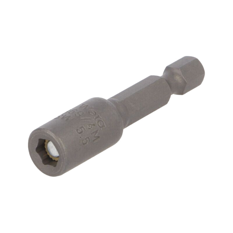 Capăt de şurubelniţă; cap hexagonal; HEX 5,5mm; Lung.tot: 50mm Capăt de şurubelniţă; cap hexagonal; HEX 5,5mm; Lung.tot: 50mm