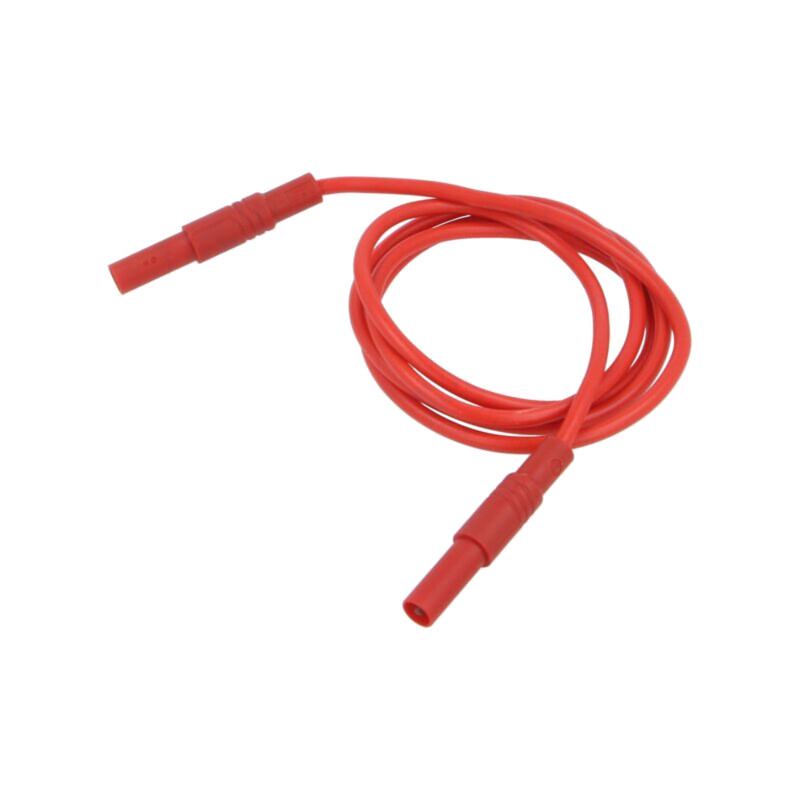 Cablu de măsurare; 32A; mufă banană 4 mm,din ambele părţi Cablu de măsurare; 32A; mufă banană 4 mm,din ambele părţi