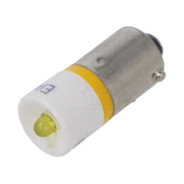 Lampă LED; galbenă; BA9S; 24VDC; 24VAC; Nr.diode: 1; OptoHiT