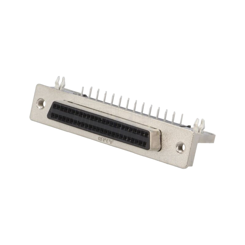 Conector: SCSI; PIN: 50; ecranat; Fixare: clichet,şuruburi; soclu Conector: SCSI; PIN: 50; ecranat; Fixare: clichet,şuruburi; soclu
