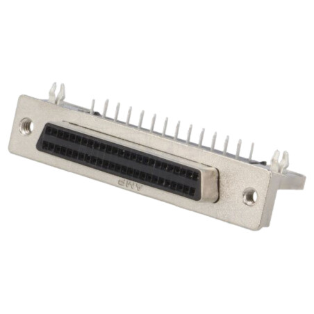 Conector: SCSI; PIN: 50; ecranat; Fixare: clichet,şuruburi; soclu