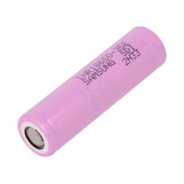 Acumul: Li-Ion; 18650,MR18650; 3,6V; 3400mAh; Ø18,5x65,2mm; 8A