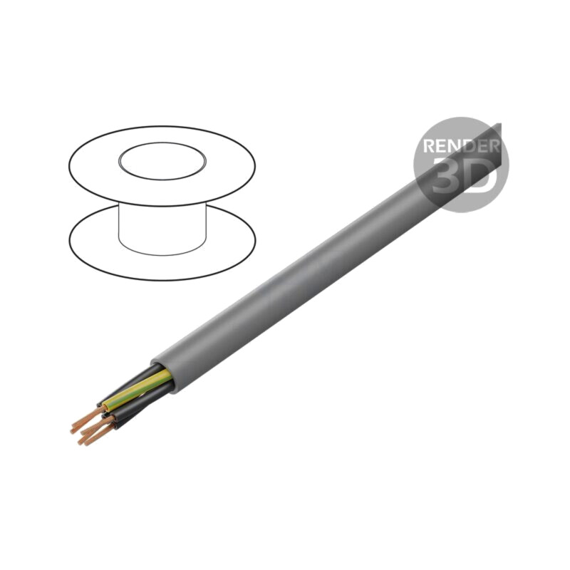 Cablu; ÖLFLEX® CLASSIC 400 P; 7G2,5mm2; neecranat; 300V,500V; Cu