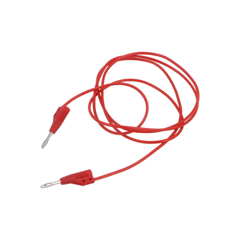 Cablu de măsurare; 60VDC; 30VAC; 6A; cu soclu axial, 2mm; Lung: 1m
