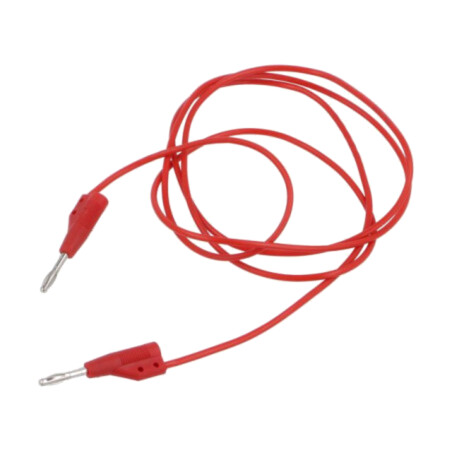 Cablu de măsurare; 60VDC; 30VAC; 6A; cu soclu axial, 2mm; Lung: 1m