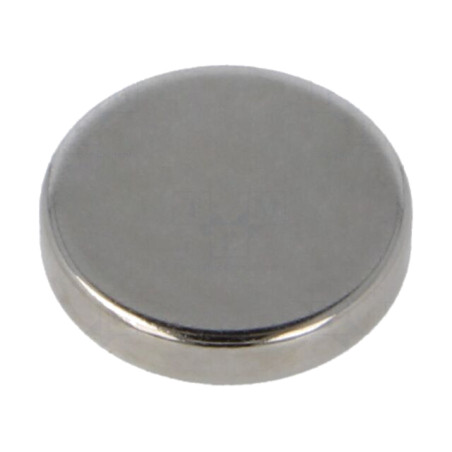 Magnet: fix; neodim; 67N; Ø: 25mm; H: 5mm