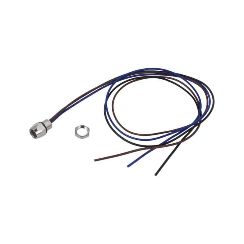 Conector: M8; soclu; mamă; 48V; 4A; PIN: 3; IP67; cabluri; 0,34mm2 Conector: M8; soclu; mamă; 48V; 4A; PIN: 3; IP67; cabluri; 0,34mm2