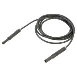 Cablu de măsurare; 19A; soclu banană 4mm,mufă banană 4 mm