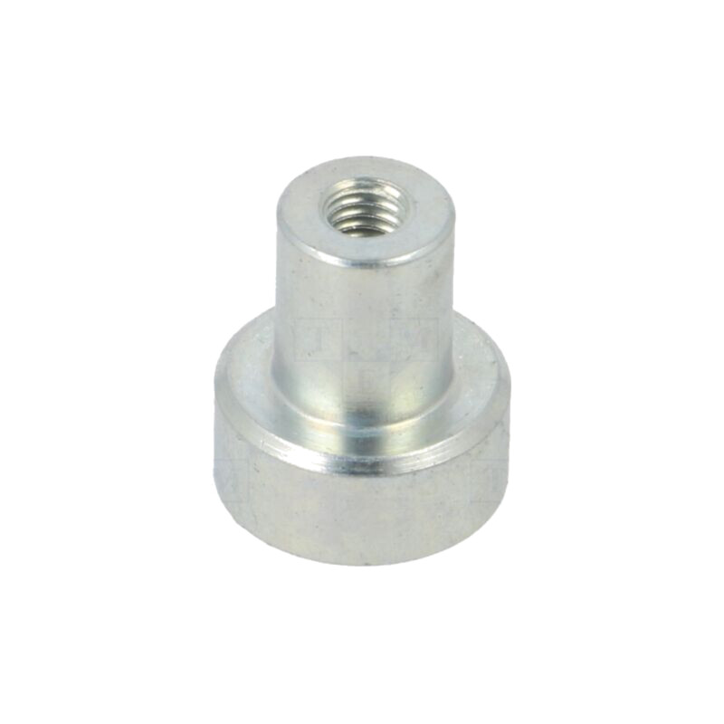 Magnet: fix; samariu, cobalt; 20N; Ø: 10mm; H: 11,5mm; oţel