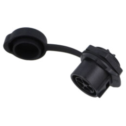 Conector: circular; soclu; tată; 02; 12A; 500V; PIN: 5; IP67; drept
