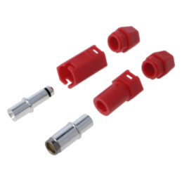 Conector: alimentare DC; mufă; tată + mamă; QS; 130A; 500V; PIN: 1