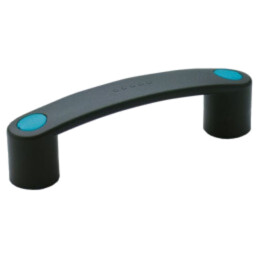 Suport; tehnopolimer PA; neagră; H: 42mm; L: 159mm; W: 27mm; F2: 1,8kN