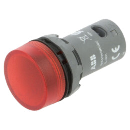 Lumină de control; 22mm; roşie