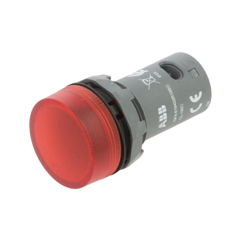 Lumină de control; 22mm; roşie