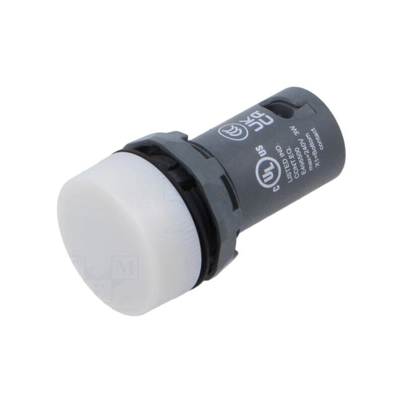 Lumină de control; 22mm; albă