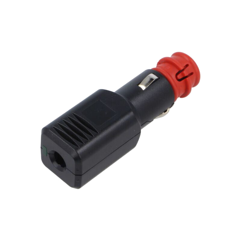 Mufă brichetă auto; terminal cu şurub; Tens.alim: 12÷24VDC; 15A