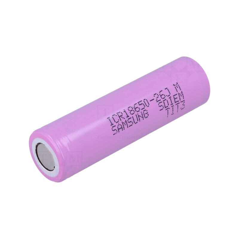 Acumul: Li-Ion; 18650,MR18650; 3,6V; 2600mAh; Ø18,4x65mm; 5,2A Acumul: Li-Ion; 18650,MR18650; 3,6V; 2600mAh; Ø18,4x65mm; 5,2A