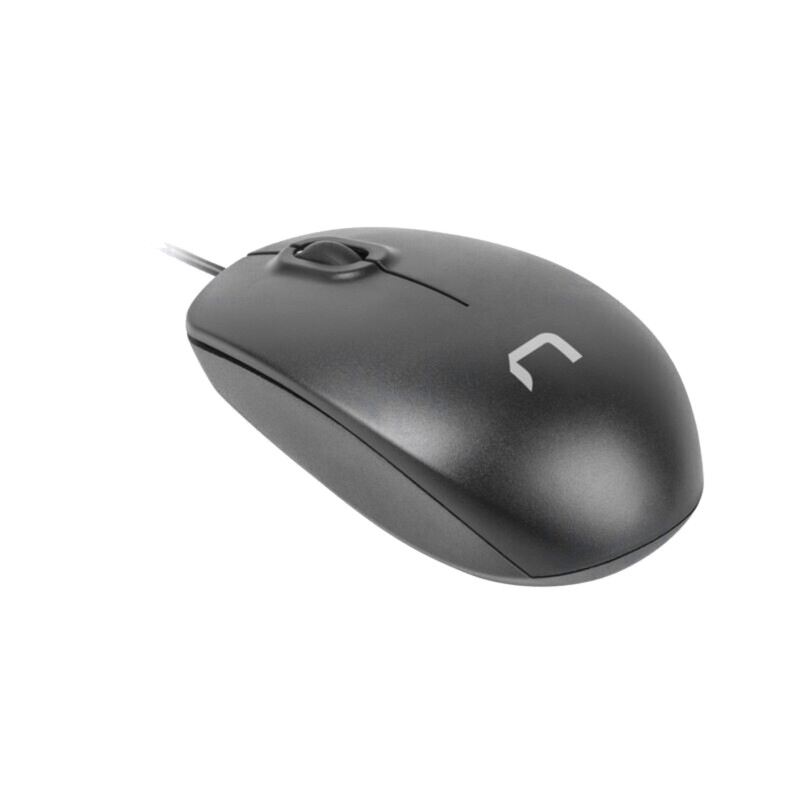 Mouse; neagră; USB A; optic,cu cablu; Caracteristici: PnP; 1,8m Mouse; neagră; USB A; optic,cu cablu; Caracteristici: PnP; 1,8m