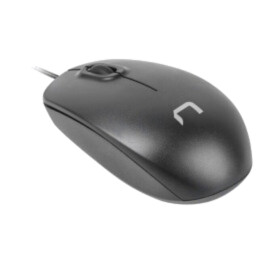 Mouse; neagră; USB A; optic,cu cablu; Caracteristici: PnP; 1,8m