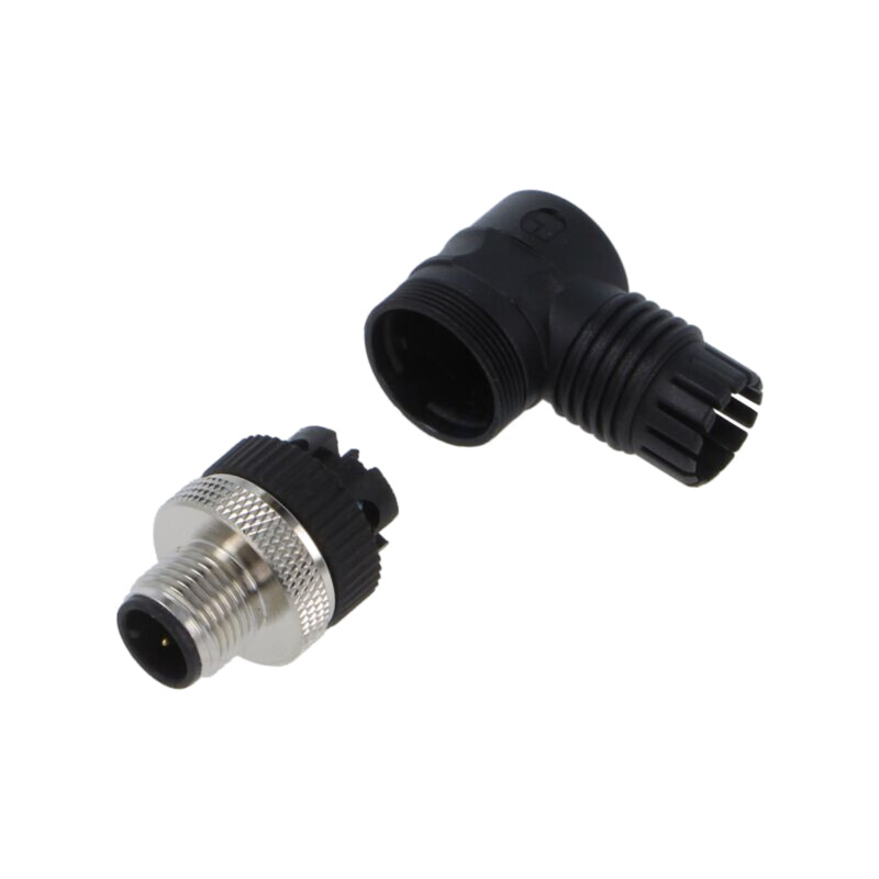 Conector: M12; mufă; tată; 4A; 125V; PIN: 4; IP67; în unghi; pe cablu Conector: M12; mufă; tată; 4A; 125V; PIN: 4; IP67; în unghi; pe cablu