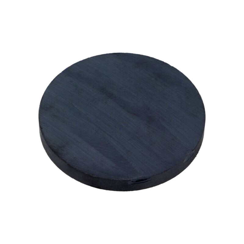 Magnet: fix; ferită (metal greu); 30N; Ø: 72mm; H: 8mm