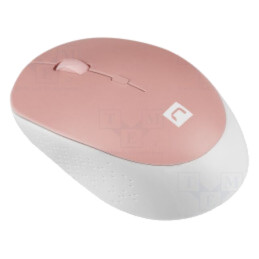 Mouse; albă,roz; fără fir,optic; Nr.butoane: 4; 10m; Bluetooth: 5.1