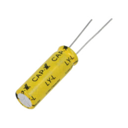 Supercondensator; THT; 110F; 2,5÷3,8VDC; ±20%; Ø10x30mm; 9,7A