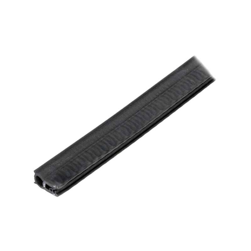 Garnitură; EPDM; neagră; W: 11mm; H: 22mm; Gros.panou: 1÷3mm Garnitură; EPDM; neagră; W: 11mm; H: 22mm; Gros.panou: 1÷3mm