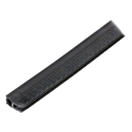 Garnitură; EPDM; neagră; W: 11mm; H: 22mm; Gros.panou: 1÷3mm