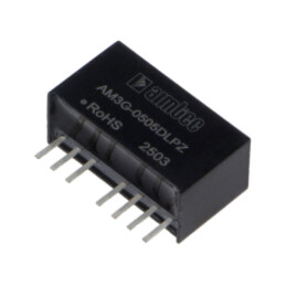 Convertor: DC/DC; 3W; Uintr: 4,5÷9VDC; Uieş: 5VDC; Uieş2: -5VDC; SIP8