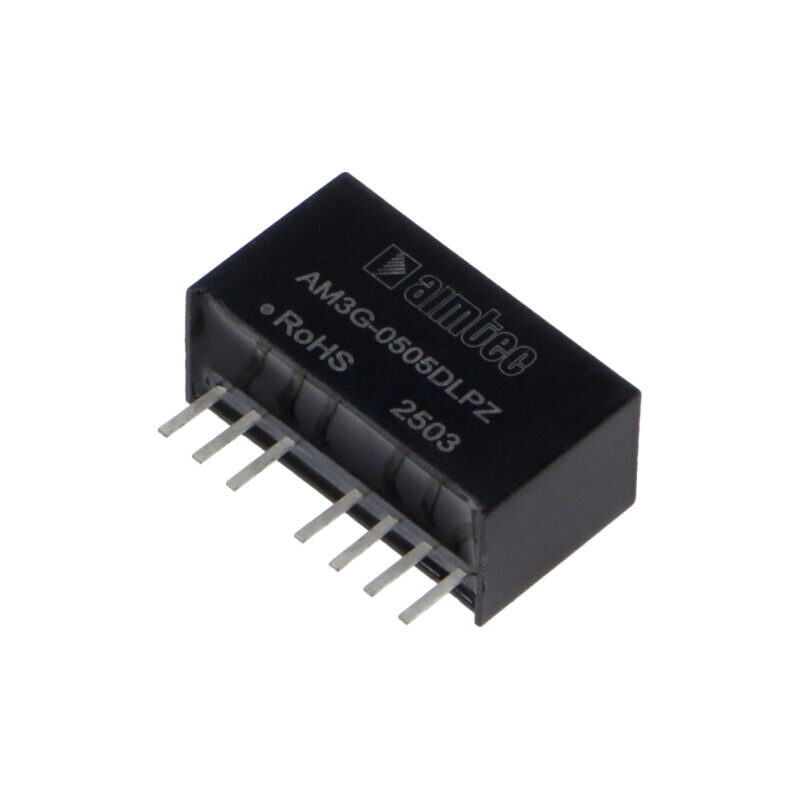 Convertor: DC/DC; 3W; Uintr: 4,5÷9VDC; Uieş: 5VDC; Uieş2: -5VDC; SIP8 Convertor: DC/DC; 3W; Uintr: 4,5÷9VDC; Uieş: 5VDC; Uieş2: -5VDC; SIP8