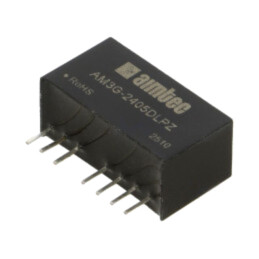 Convertor: DC/DC; 3W; Uintr: 18÷36VDC; Uieş: 5VDC; Uieş2: -5VDC; SIP8
