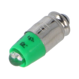 Lampă LED; verde; 12VDC; 12VAC; Nr.diode: 1