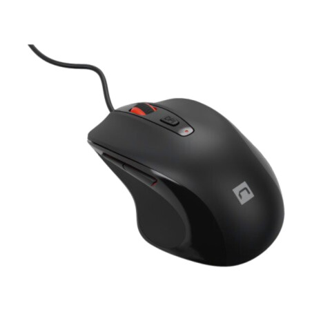 Mouse; neagră; USB A; optic,cu cablu; 1,8m; Nr.butoane: 6