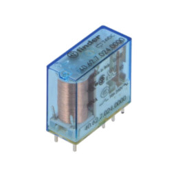 Releu: electromagnetic; DPDT; Ubobină: 24VDC; 10A; 10A/250VAC