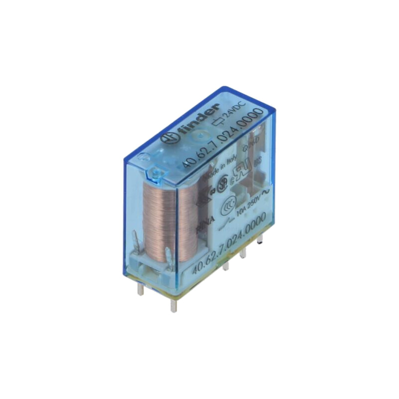 Releu: electromagnetic; DPDT; Ubobină: 24VDC; 10A; 10A/250VAC